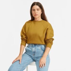 Everlane The ReNew Sweatshirt, Brass, Medium